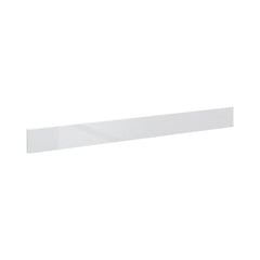 Modernform Cabinet Gloss White 96" W X 4" H X 1/4" D Toekick