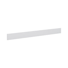 Modernform Cabinet Matte White 96" W X 4" H X 1/4" D Toekick