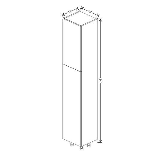 Fabuwood Illume Tuscany Muratti 1 84"H Single Door Pantry
