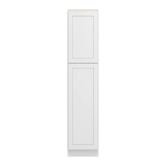 CNC Luxor 5-Piece White 18" W X 24" D X 84" H Single Door Utility Cabinet