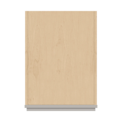 CNC Luxor 5-Piece Misty Grey 18" W X 24" D X 90" H Single Door Utility Cabinet