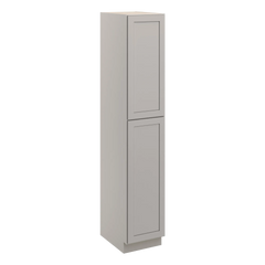 CNC Luxor 5-Piece Misty Grey 18" W X 24" D X 96" H Single Door Utility Cabinet