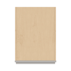 CNC Luxor 5-Piece Misty Grey 18" W X 24" D X 96" H Single Door Utility Cabinet