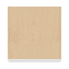 CNC Luxor 5-Piece White 24" W X 24" D X 84" H Double Door Utility Cabinet
