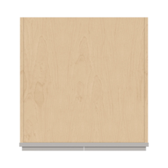 CNC Luxor 5-Piece Misty Grey 24" W X 24" D X 90" H Double Door Utility Cabinet