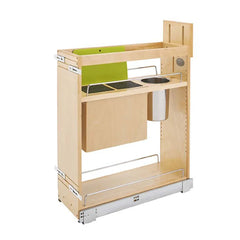 Fabuwood Allure Echo Hunter Green 12" W Utensil and Knife Block Pullout for B12FD