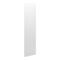 CNC Luxor 5-Piece White 3/4" W X 120" H X 30" D Refrigerator End Panel