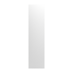 CNC Luxor 5-Piece White 3/4" W X 120" H X 30" D Refrigerator End Panel