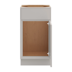 CNC Luxor Misty Grey 18" W X 34 1/2" H Single Door Vanity Sink Base Cabinet