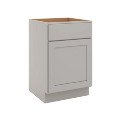 CNC Luxor Misty Grey 21" W Double Door Vanity Sink Base Cabinet