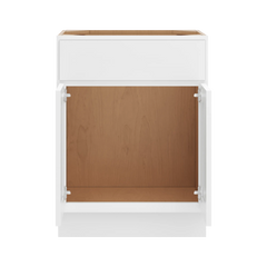 CNC Luxor White 24" W X 18" H Double Door Vanity Sink Base Cabinet