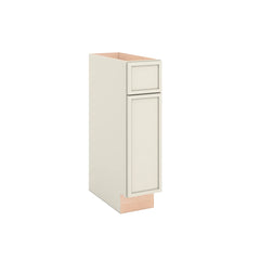 Modernform Cabinet Slim Dove White 09" W X 34 1/2" H X 21" D Base 1 Door/1 Drawer