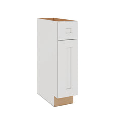 Modernform Cabinet White Shaker 09" W X 34 1/2" H X 21" D Base 1 Door/1 Drawer