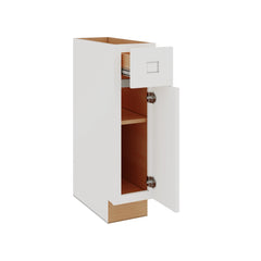 Modernform Cabinet White Shaker 09" W X 34 1/2" H X 21" D Base 1 Door/1 Drawer
