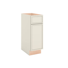 Modernform Cabinet Slim Dove White 12" W X 34 1/2" H X 21" D Base 1 Door/1 Drawer