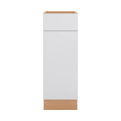 Modernform Cabinet Matte White 12" W X 34 1/2" H X 21" D Base 1 Door/1 Drawer