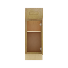 Modernform Cabinet Natural Shaker 12" W X 34 1/2" H X 21" D Base 1 Door/1 Drawer