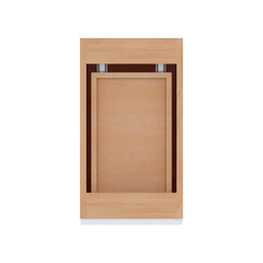 Modernform Cabinet Matte White 12" W X 34 1/2" H X 21" D Base 1 Door/1 Drawer