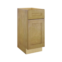Modernform Cabinet Natural Shaker 15" W X 34 1/2" H X 21" D Base 1 Door/1 Drawer