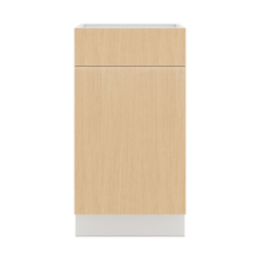 Modernform Cabinet Natural Oak 18" W X 34 1/2" H X 21" D Base 1 Door/1 Drawer