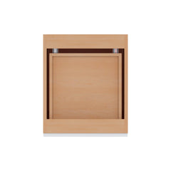 Modernform Cabinet Gloss White 18" W X 34 1/2" H X 21" D Base 1 Door/1 Drawer