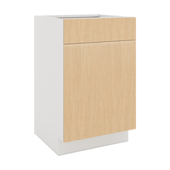 Modernform Cabinet Natural Oak 21" W X 34 1/2" H X 21" D Base 1 Door/1 Drawer