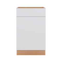 Modernform Cabinet Matte White 21" W X 34 1/2" H X 21" D Base 1 Door/1 Drawer