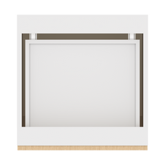 Modernform Cabinet Natural Oak 21" W X 34 1/2" H X 21" D Base 1 Door/1 Drawer