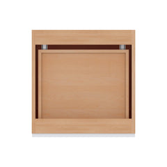 Modernform Cabinet Matte White 21" W X 34 1/2" H X 21" D Base 1 Door/1 Drawer