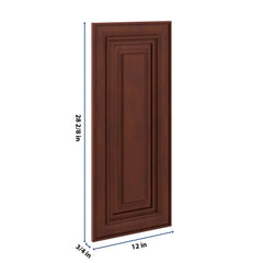 J&K Mahogany J5 Vanity Drawer Front 12" W x 28 1/2" H x 3/4" D