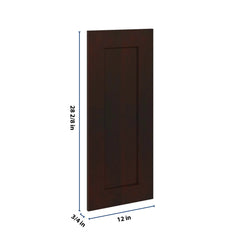 J&K Java Coffee S1 Vanity Drawer Front 12" W x 28 1/2" H x 3/4" D
