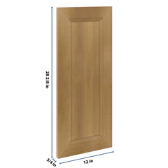 J&K Butterscotch B8 Vanity Drawer Front 12" W x 28 1/2" H x 3/4" D