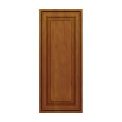 J&K Mocha Glazed K10 Vanity Drawer Front 12" W x 28 1/2" H x 3/4" D