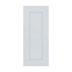 J&K White Shaker S8 Vanity Drawer Front 12" W x 28 1/2" H x 3/4" D