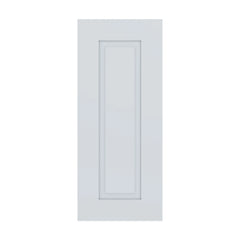J&K White Shaker S8 Vanity Drawer Front 12" W x 28 1/2" H x 3/4" D
