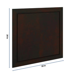 J&K Espresso K8 Vanity Drawer Front A 30" W x 28 1/2" H