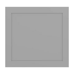 J&K Castle Grey S5 Vanity Drawer Front A 30" W x 28 1/2" H