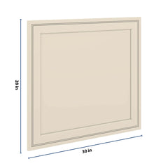 J&K Pearl Glazed H9 Vanity Drawer Front B 30" W x 28 1/2" H