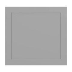 J&K Castle Grey S5 Vanity Drawer Front B 30" W x 28 1/2" H