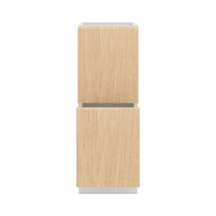 Modernform Cabinet Natural Oak 12" W X 34 1/2" H X 21" D Vanity Base with 2 Drawers