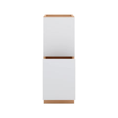 Modernform Cabinet Matte White 12" W X 34 1/2" H X 21" D Vanity Base with 2 Drawers