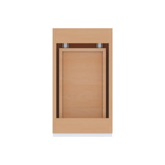 Modernform Cabinet Matte White 12" W X 34 1/2" H X 21" D Vanity Base with 3 Drawers