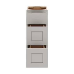 CNC Luxor Misty Grey 12" W Vanity Drawer Base Cabinet - Handicap Accessible