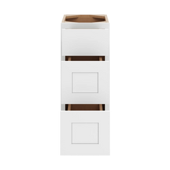 CNC Luxor White 12" W Vanity Drawer Base Cabinet - Handicap Accessible