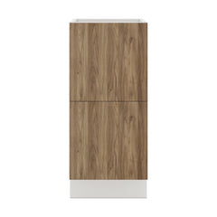 Modernform Cabinet Walnut 15" W X 34 1/2" H X 21" D Vanity Base with 2 Drawers