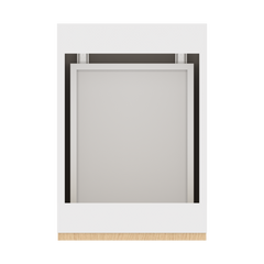 Modernform Cabinet Natural Oak 15" W X 34 1/2" H X 21" D Vanity Base with 2 Drawers