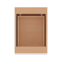 Modernform Cabinet Matte White 15" W X 34 1/2" H X 21" D Vanity Base with 2 Drawers