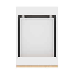 Modernform Cabinet Natural Oak 15" W X 34 1/2" H X 21" D Vanity Base with 3 Drawers