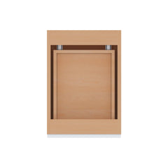 Modernform Cabinet Gloss White 15" W X 34 1/2" H X 21" D Vanity Base with 3 Drawers