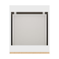 Modernform Cabinet Natural Oak 18" W X 34 1/2" H X 21" D Vanity Base with 2 Drawers